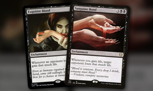 Exquisite Blood + Sanguine Bond: combo Commander mono negro