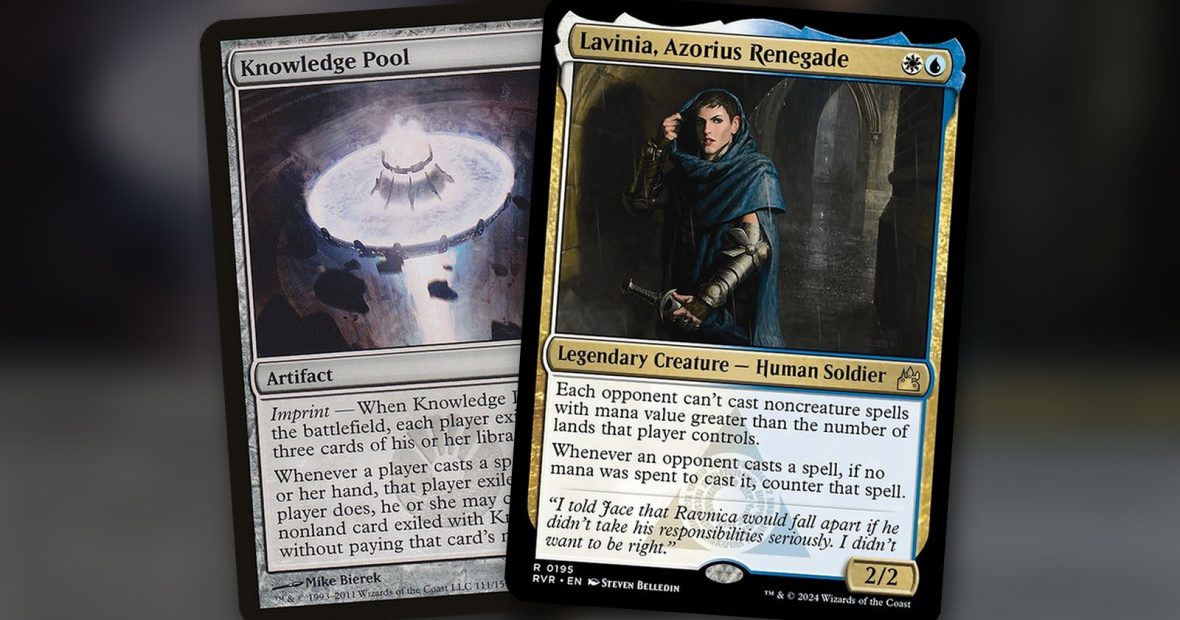 Knowledge Pool + Lavinia, Azorius Renegade: combo Commander Azorius
