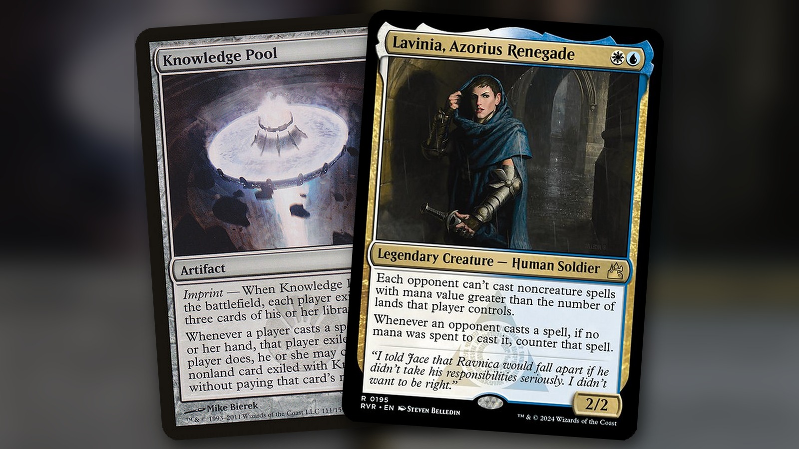 Knowledge Pool + Lavinia, Azorius Renegade: combo Commander Azorius