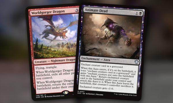 Worldgorger Dragon + Animate Dead: combo Commander Grixis