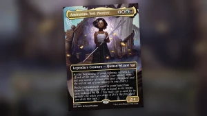 Portada editorial de Aminatou, Veil Piercer, comandante Esper de encantamientos