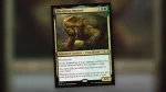 Portada editorial de The Gitrog Monster para Commander Golgari