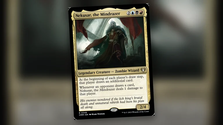 Portada editorial de Nekusar, the Mindrazer, para la guia de wheels