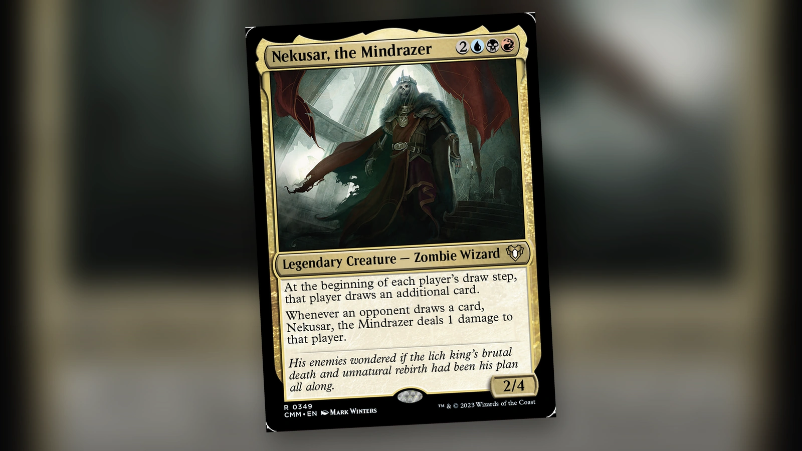 Nekusar en Commander: wheels, daño por robo y plan de juego