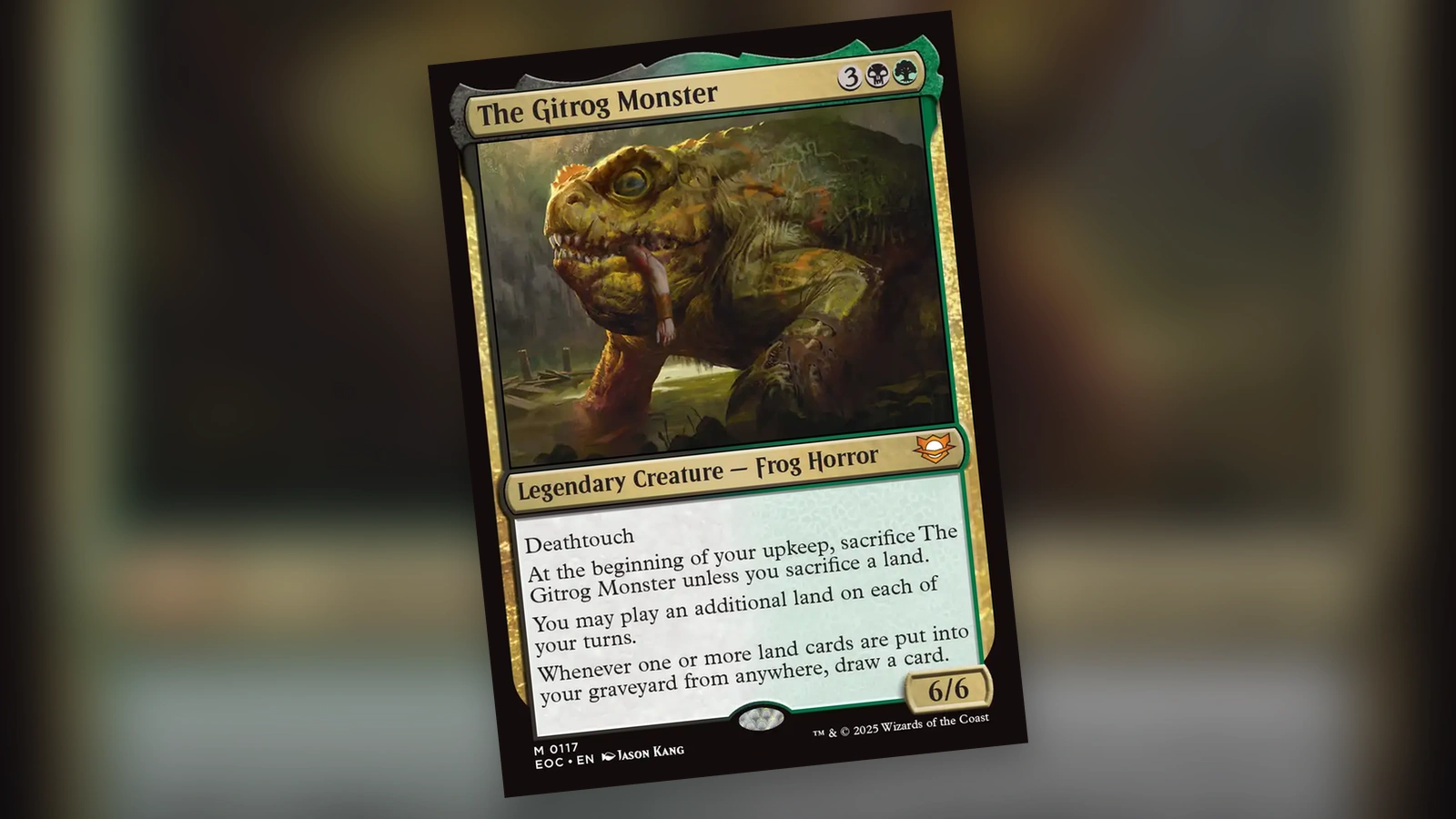The Gitrog Monster: guía Commander MTG del motor Golgari