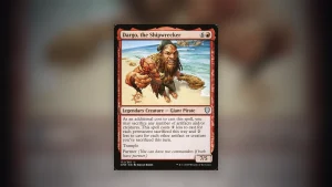 Portada editorial del combo rojo de Dargo para Red Command Zone