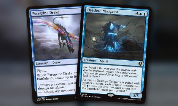 Peregrine Drake + Deadeye Navigator: combo Commander mono azul