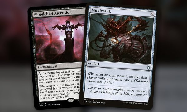Bloodchief Ascension + Mindcrank: combo Commander mono negro
