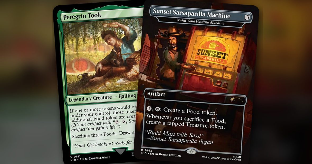 Peregrin Took + Nuka-Cola Vending Machine: combo Commander mono verde
