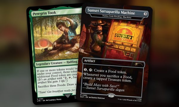 Peregrin Took + Nuka-Cola Vending Machine: combo Commander mono verde