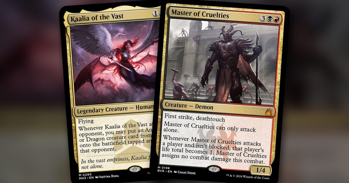 Kaalia of the Vast + Master of Cruelties: combo Commander Rakdos-Blanco