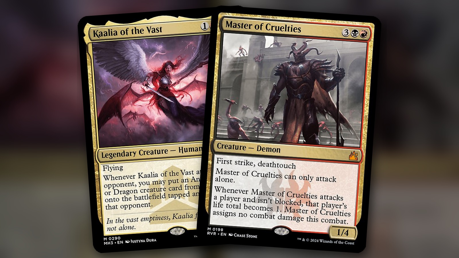 Kaalia of the Vast + Master of Cruelties: combo Commander Rakdos-Blanco