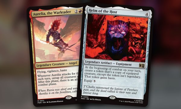 Aurelia, the Warleader + Helm of the Host: combo Commander Boros