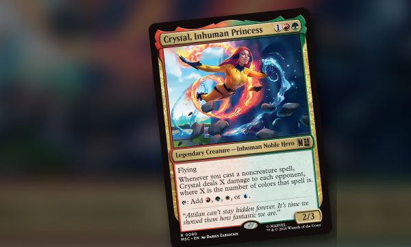 Crystal, Inhuman Princess en Commander: quemar rivales lanzando lo que ya queríais lanzar