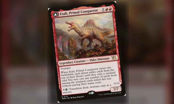 Etali, Primal Conqueror: guía Commander MTG de la amenaza transformable Gruul