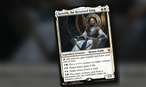 Kenrith, the Returned King: cinco colores, cinco decisiones, una mesa entera