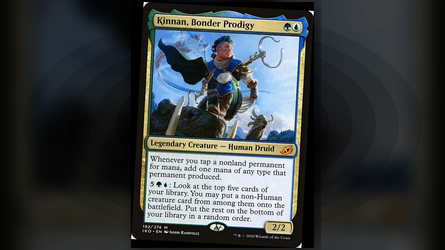 Kinnan, Bonder Prodigy: guía Commander Simic de ramp, motores y cierres