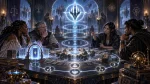 Portada editorial de la guía completa de reglas de Commander