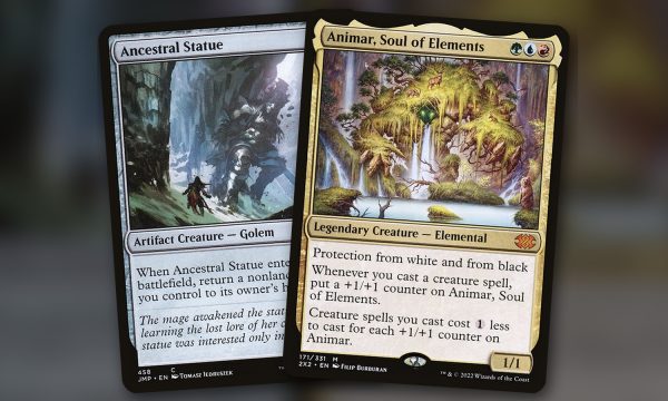 Animar, Soul of Elements + Ancestral Statue: combo Commander Temur