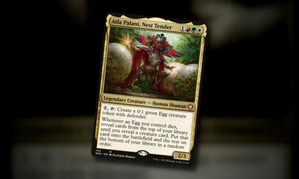 Atla Palani, Nest Tender: guía de Commander Naya
