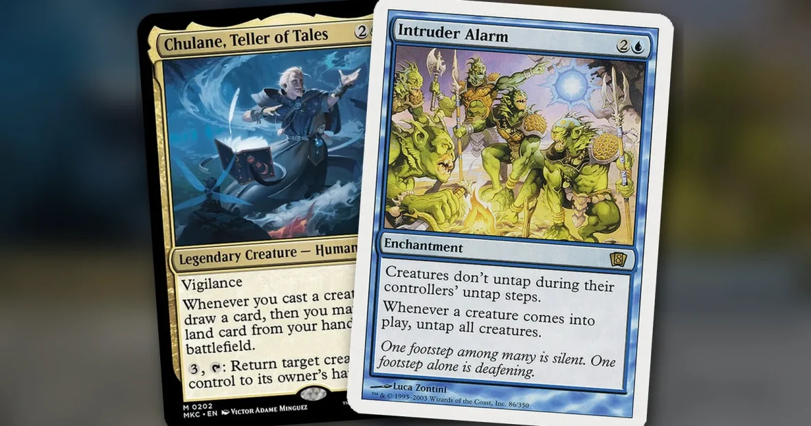 Chulane, Teller of Tales + Intruder Alarm: combo Commander Bant