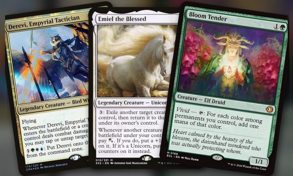 Derevi + Emiel the Blessed + Bloom Tender: combo Commander Bant