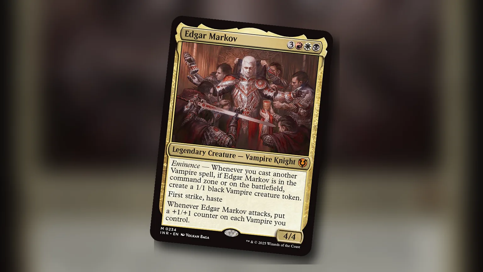 Edgar Markov: guía de Commander Mardu