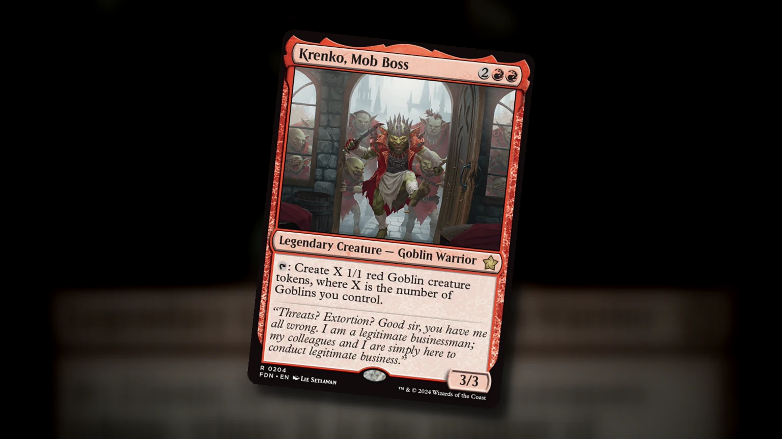 Krenko, Mob Boss: guía de Commander mono rojo
