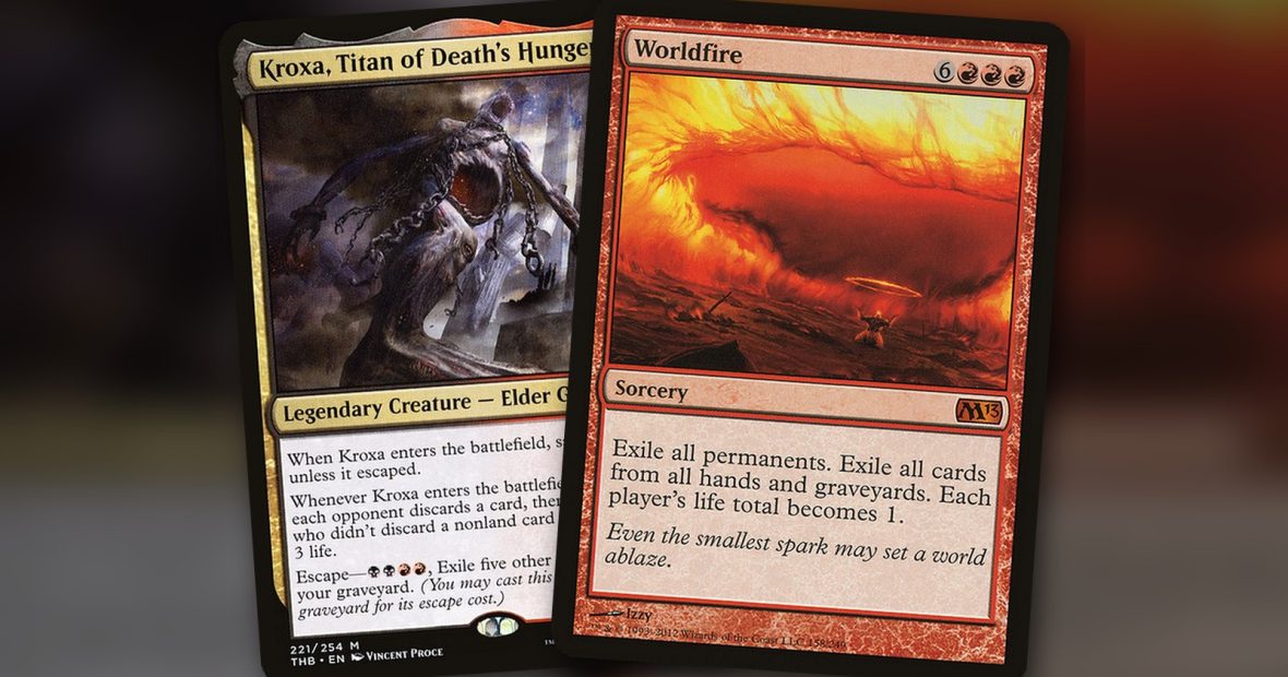 Kroxa, Titan of Death’s Hunger + Worldfire: combo Commander BR