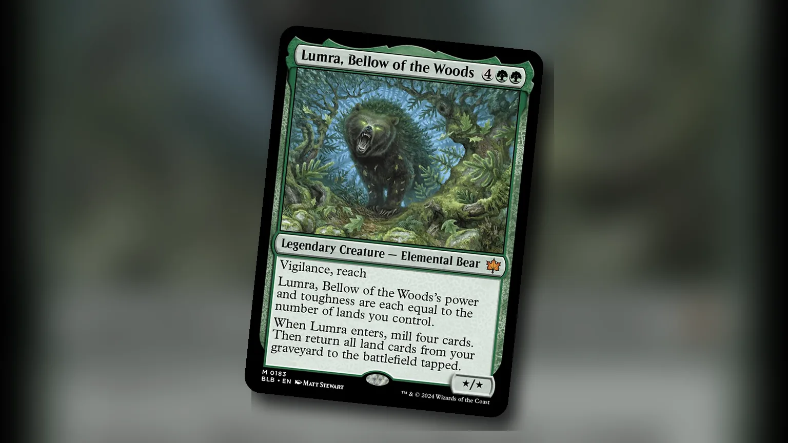 Lumra, Bellow of the Woods: guía de Commander mono verde