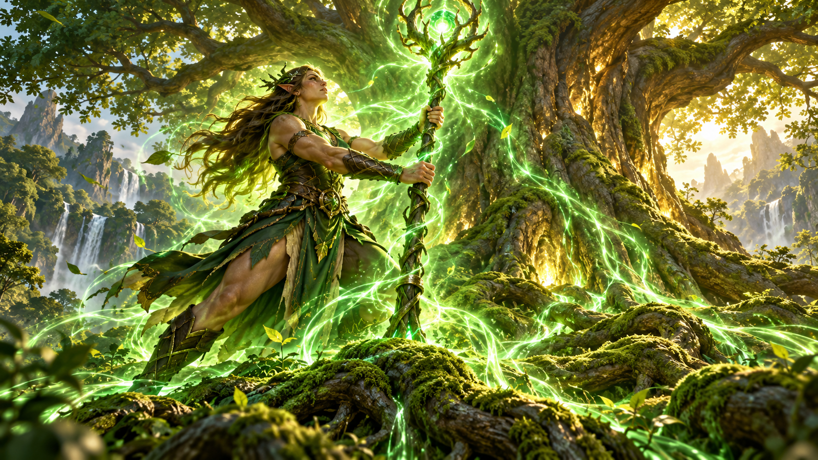 Marwyn, the Nurturer + Staff of Domination: combo Commander mono verde — análisis del oráculo