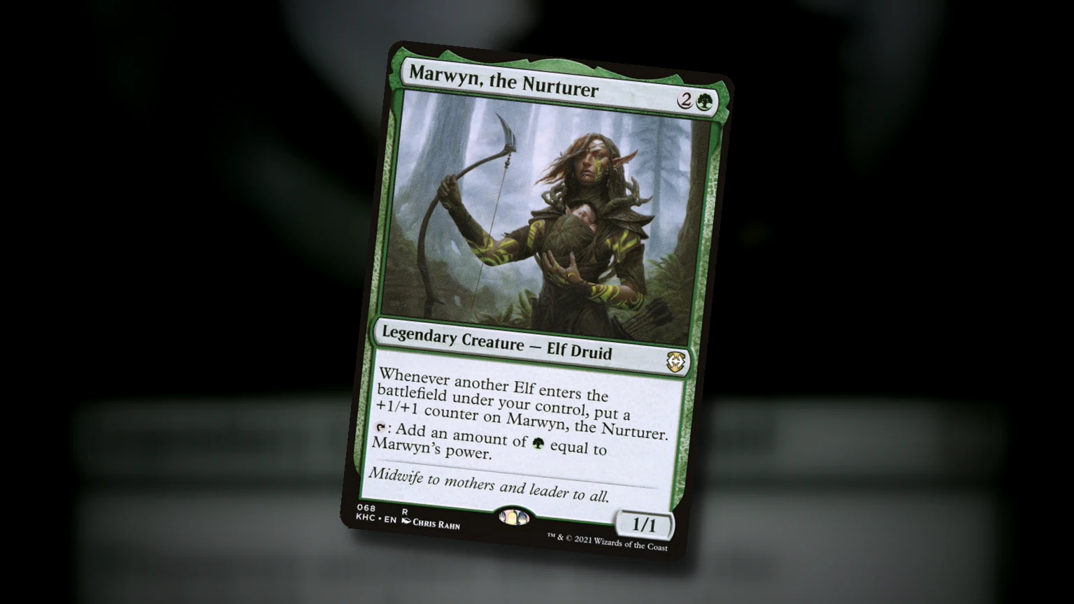 Marwyn, the Nurturer: guía de Commander mono verde de Elfos