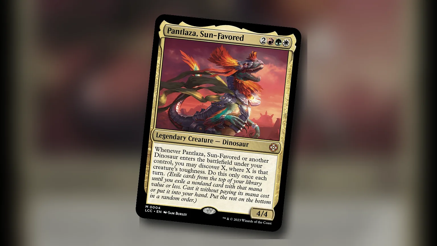 Pantlaza, Sun-Favored: guía de Commander Naya