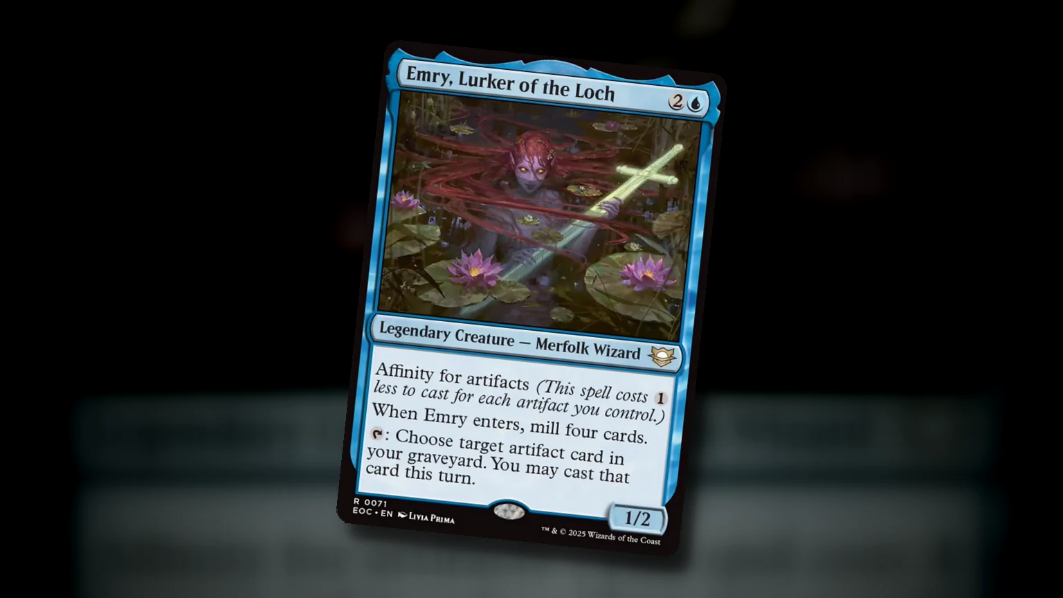 Emry, Lurker of the Loch: guía de Commander monoazul