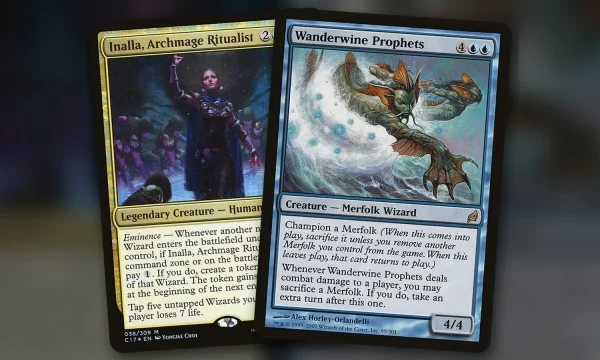 Inalla, Archmage Ritualist + Wanderwine Prophets: combo Commander Grixis de turnos extra