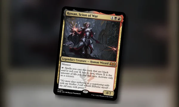 Rowan, Scion of War: guía de Commander Rakdos
