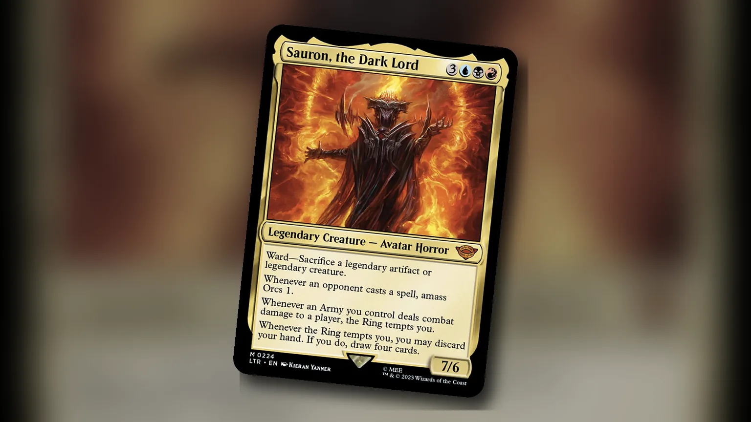 Sauron, the Dark Lord: guía de Commander Grixis