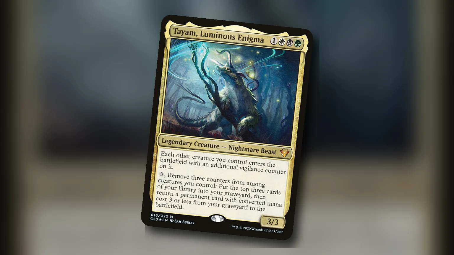 Tayam, Luminous Enigma: guía de Commander Abzan