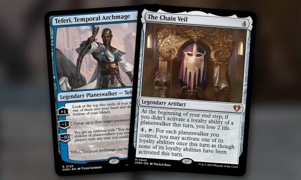 Teferi, Temporal Archmage + The Chain Veil: combo Commander mono azul