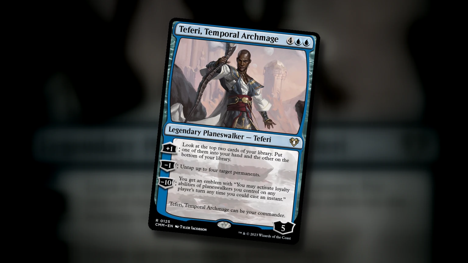 Teferi, Temporal Archmage: guía de Commander mono azul de control