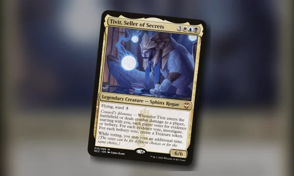 Tivit, Seller of Secrets: guía de Commander Esper