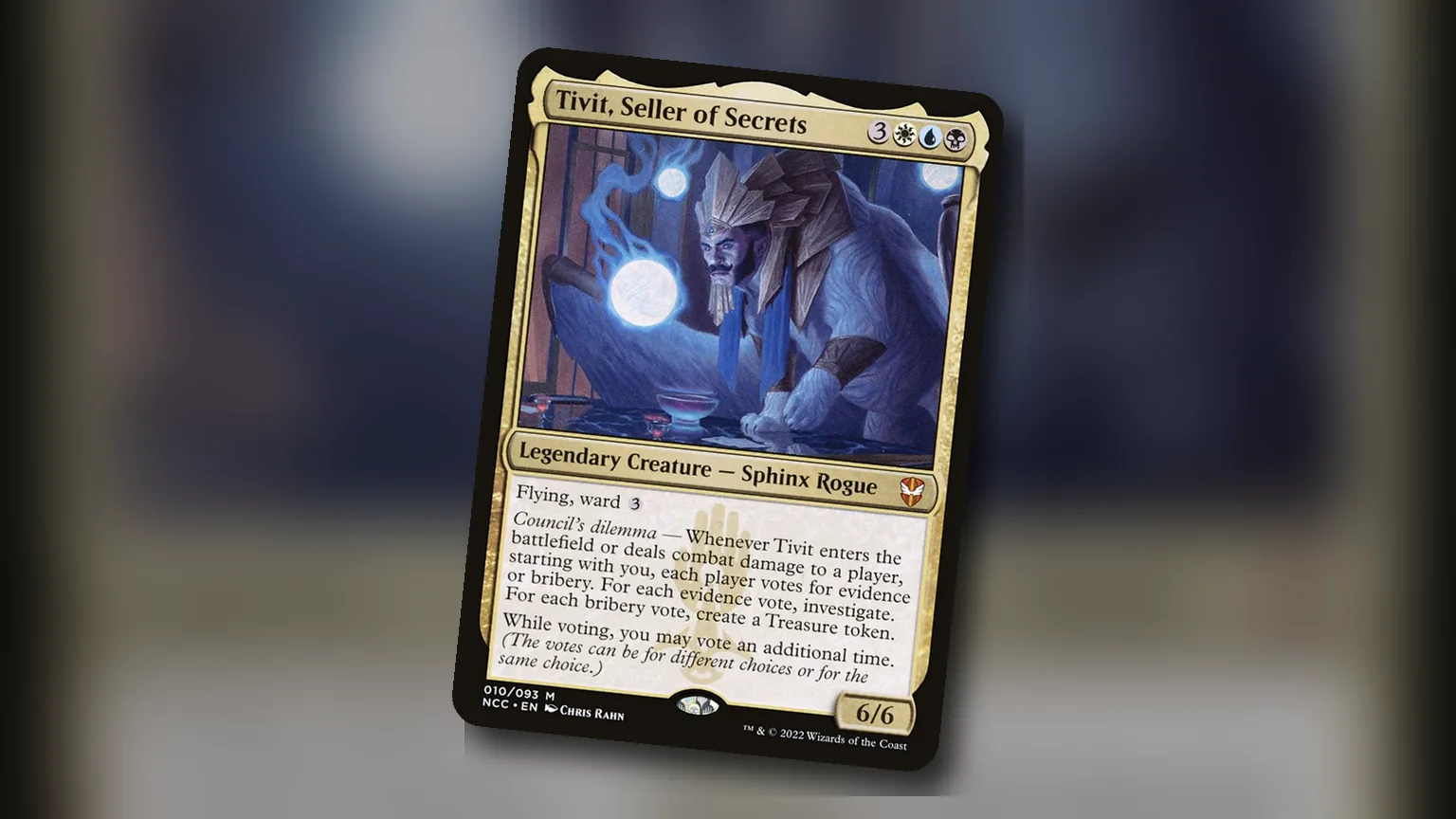 Tivit, Seller of Secrets: guía de Commander Esper