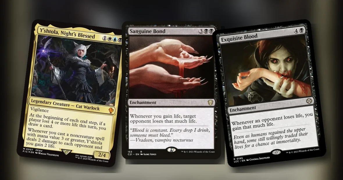 Y’shtola, Night’s Blessed + Sanguine Bond + Exquisite Blood: combo Commander Esper