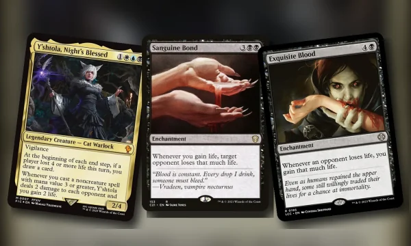 Y’shtola, Night’s Blessed + Sanguine Bond + Exquisite Blood: combo Commander Esper